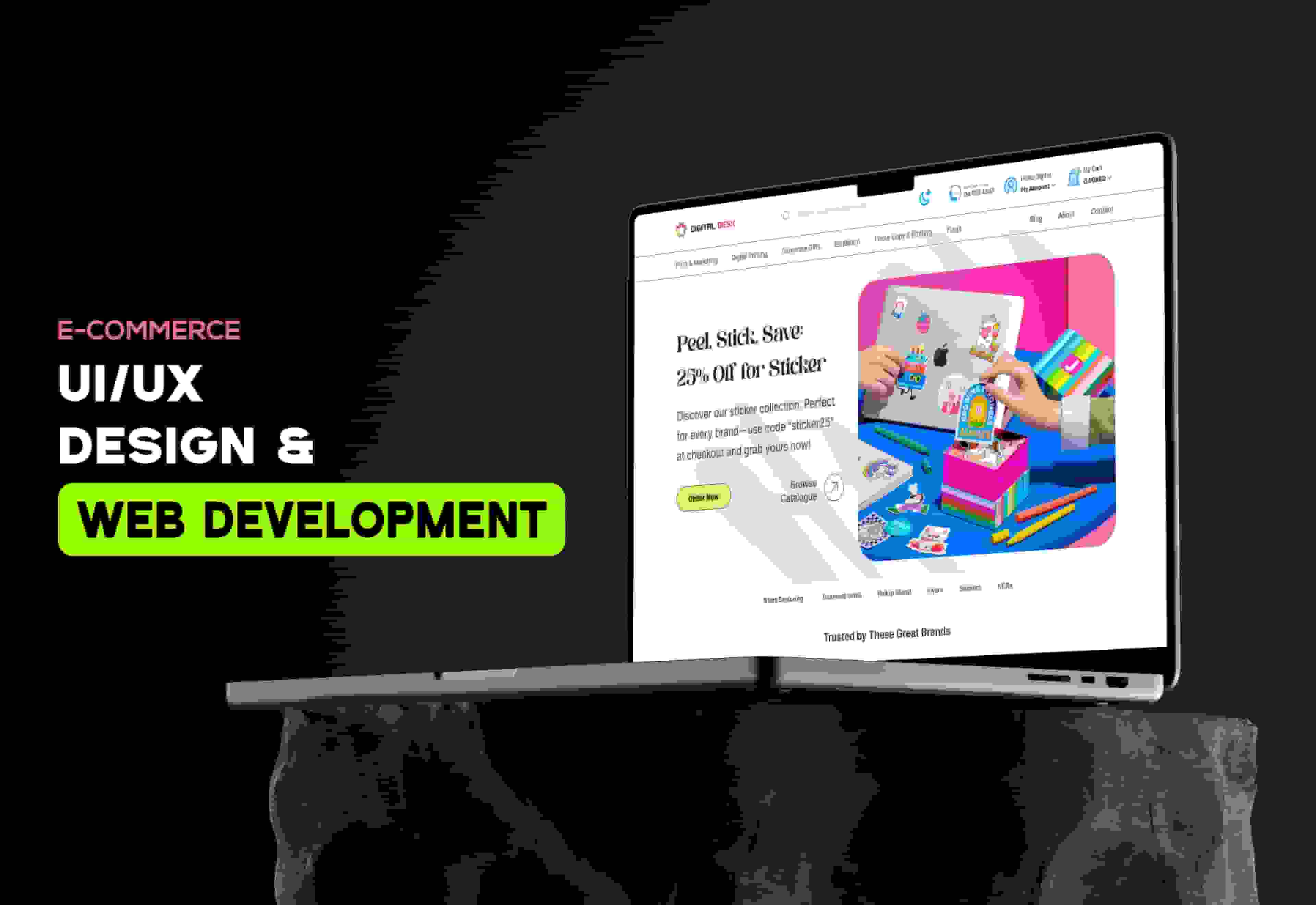 A Fresh Take on E-Commerce Design for DigitalDesk