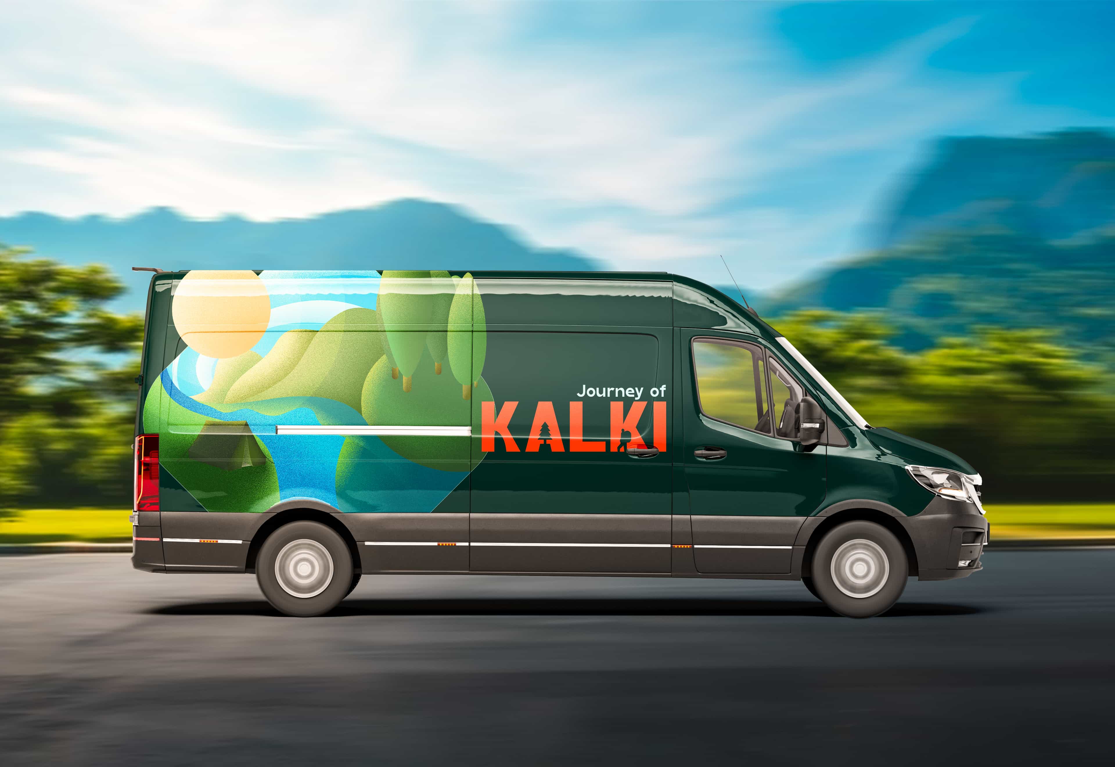 Unveiling the Adventure-Inspired Logo for Journey of Kalki